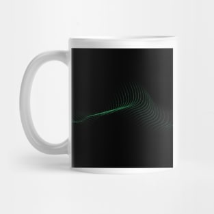 gamer green wave Mug